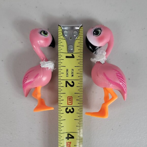 Enchantimals Let's Flamingle Party Replacements Fanci Flamingo Swash 7 PCS 2016 - Picture 8 of 8
